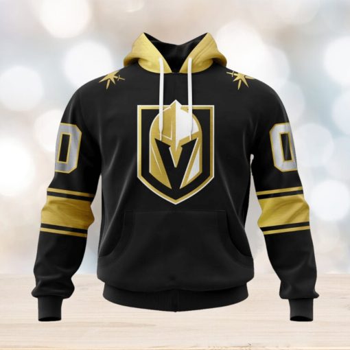 NHL Vegas Golden Knights Special Black And Gold Design Hoodie