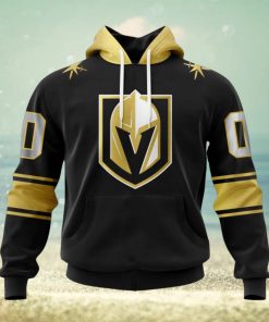NHL Vegas Golden Knights Special Black And Gold Design Hoodie