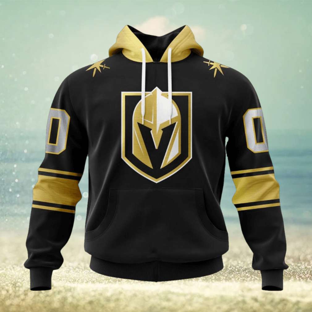 NHL Vegas Golden Knights Special Black And Gold Design Hoodie NHL Vegas Golden Knights Special Black And Gold Design Hoodie