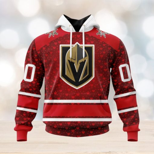 NHL Vegas Golden Knights Special Gift For Valentines Day Hoodie