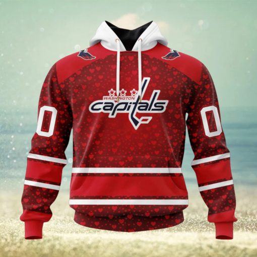 NHL Washington Capitals Special Gift For Valentines Day Hoodie
