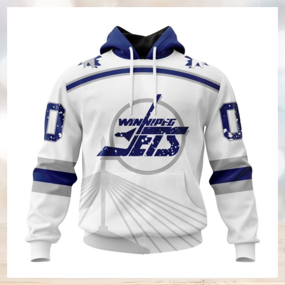 NHL Winnipeg Jets Special City Connect Design Hoodie NHL Winnipeg Jets Special City Connect Design Hoodie