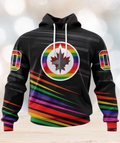 NHL Winnipeg Jets Special Pride Design Hockey Is For Everyone Hoodie