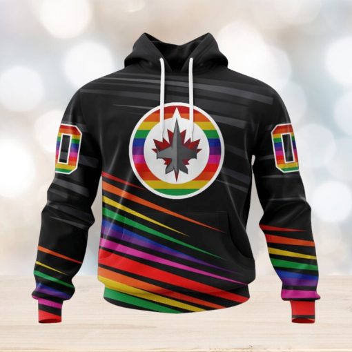 NHL Winnipeg Jets Special Pride Design Hockey Is For Everyone Hoodie