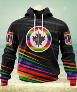 NHL Winnipeg Jets Special Pride Design Hockey Is For Everyone Hoodie