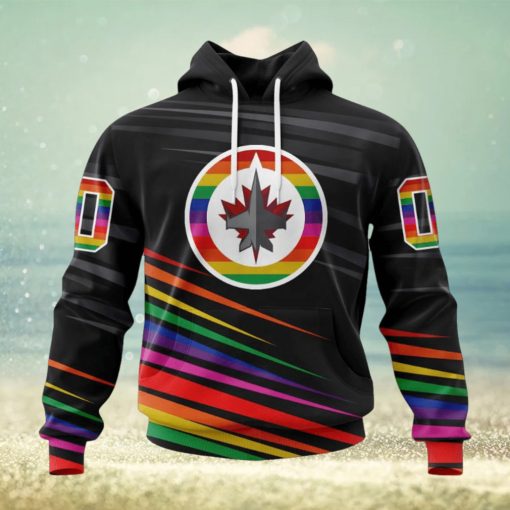 NHL Winnipeg Jets Special Pride Design Hockey Is For Everyone Hoodie