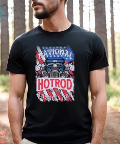 NHRA Vive La Fete Retro Americana Flag t shirt