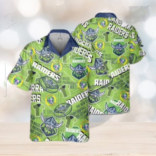 NRL Canberra Raiders Classic Hawaiian Shirt