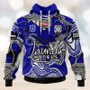 NFL Baltimore Ravens Custom Name Number Fight Cancer Pullover Hoodie