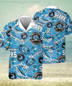 NRL Cronulla Sutherland Sharks Classic Hawaiian Shirt