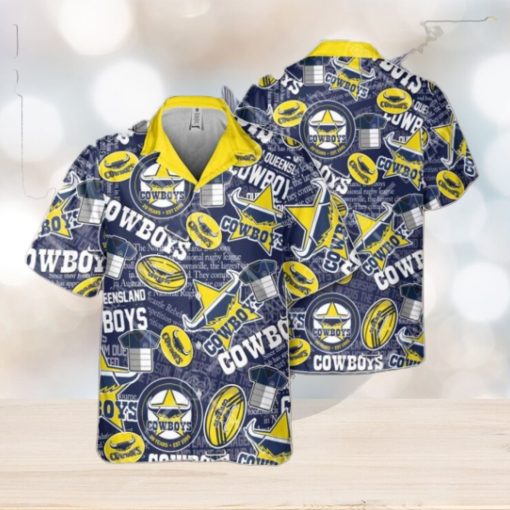 NRL North Queensland Cowboys Classic Hawaiian Shirt