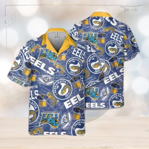 NRL Parramatta Eels Classic Hawaiian Shirt