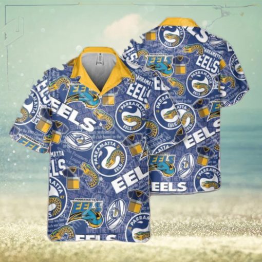 NRL Parramatta Eels Classic Hawaiian Shirt