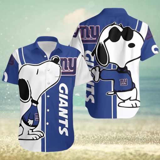 NY Giants Hawaiian Shirt Aloha Beach Shirt For Big NFL Fans