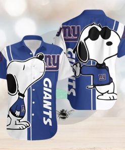 NY Giants Hawaiian Shirt Aloha Beach Shirt For Big NFL Fans