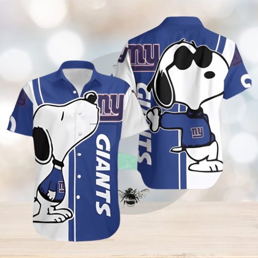 NY Giants Hawaiian Shirt Aloha Beach Shirt For Big NFL Fans