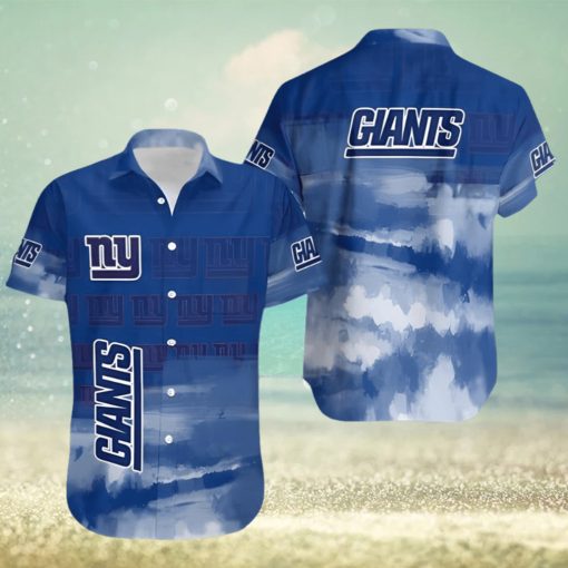 NY Giants Hawaiian Shirt NFL Gift For Fan Graphic Print