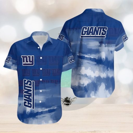 NY Giants Hawaiian Shirt NFL Gift For Fan Graphic Print