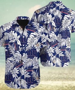 NY Giants Hawaiian Shirt New York Giants Aloha Tropical Cool Hawaiian Shirts