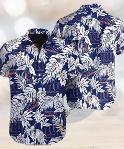 NY Giants Hawaiian Shirt New York Giants Aloha Tropical Cool Hawaiian Shirts