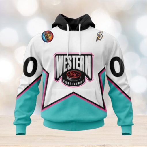Nashville Predators Hoodie All Star Western Conference 2024 Hoodie