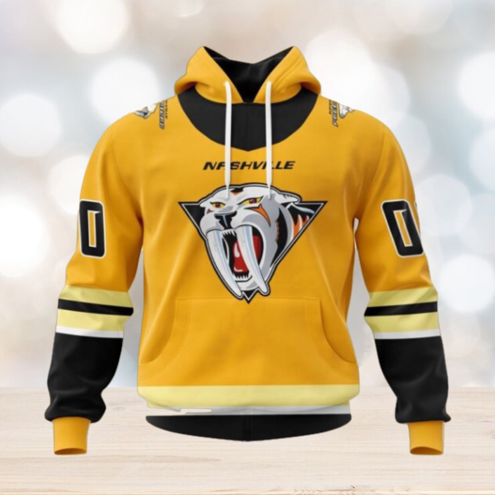 Nashville Predators Hoodie Reverse Retro Kits 2024 Hoodie Nashville Predators Hoodie Reverse Retro Kits 2024 Hoodie