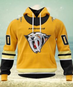 Nashville Predators Hoodie Reverse Retro Kits 2024 Hoodie