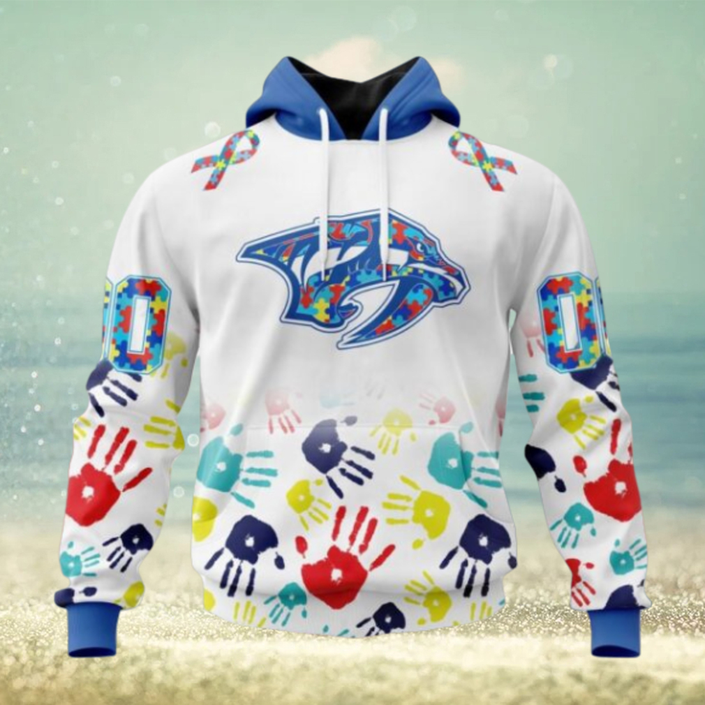 Nashville Predators Hoodie Special Autism Awareness Design Hoodie Nashville Predators Hoodie Special Autism Awareness Design Hoodie