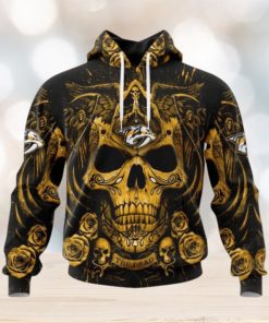 Nashville Predators Hoodie Special Design With Skull Art Hoodie