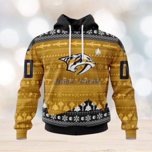 Nashville Predators Hoodie Special Star Trek Design Hoodie