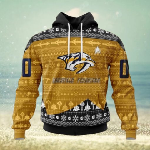 Nashville Predators Hoodie Special Star Trek Design Hoodie