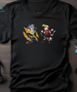 Nashville Predators VS Washington Capitals NHL Mascot Shirt