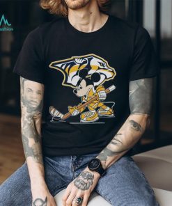 Nashville Predators x NHL Mickey Mouse Player Cartoon 2023 Shirt