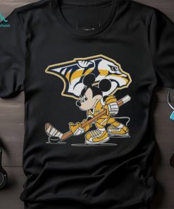 Nashville Predators x NHL Mickey Mouse Player Cartoon 2023 Shirt