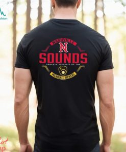 Nashville Sounds Navy Mastered Brewers Affiliate Shirt