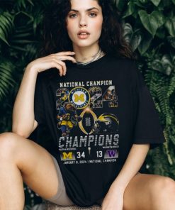National Champion 2024 Michigan Wolverines Beat Washington Huskies T shirt