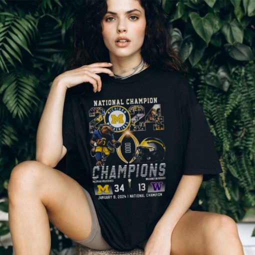 National Champion 2024 Michigan Wolverines Beat Washington Huskies T shirt
