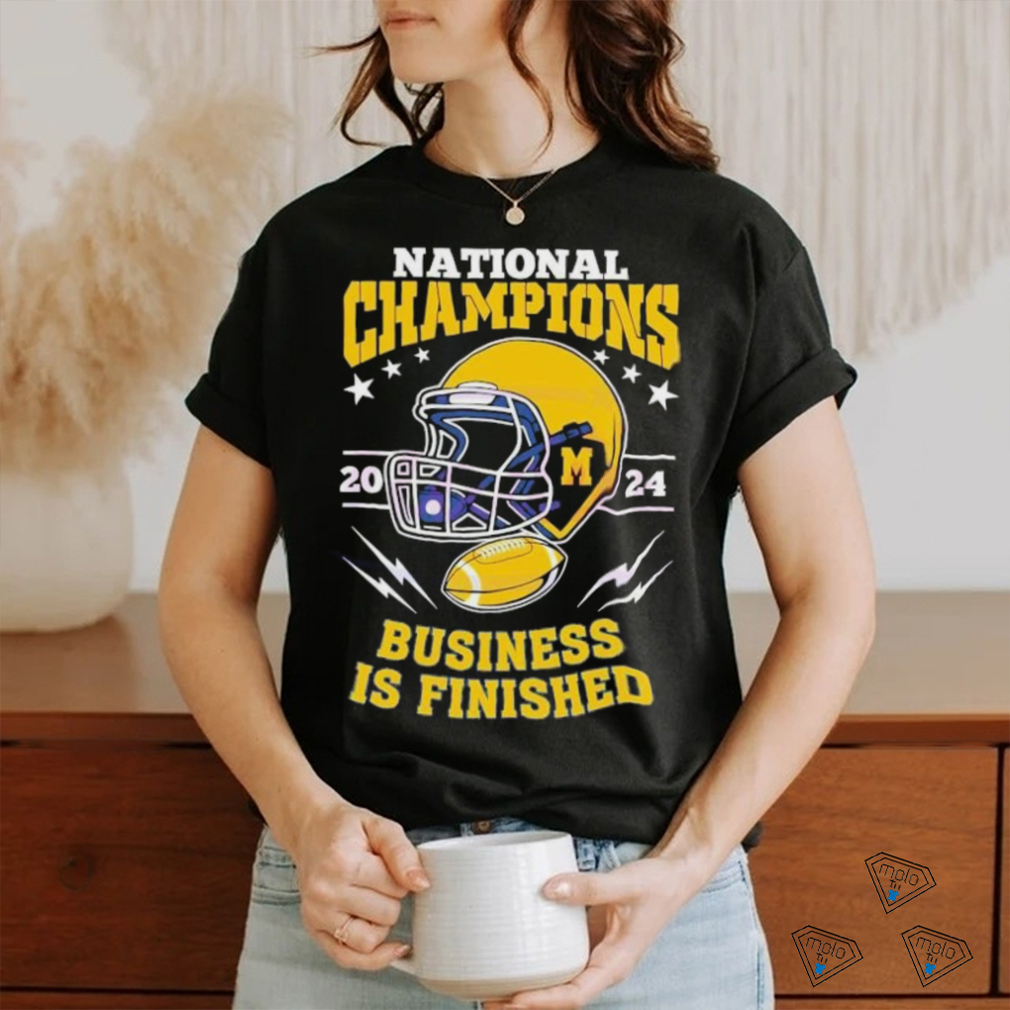 National Champion Business Is Finished 2024 Helmet shirt National Champion Business Is Finished 2024 Helmet shirt