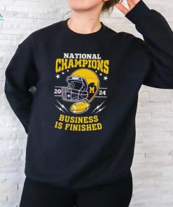 National Champion Business Is Finished Helmet Football 2024 shirt