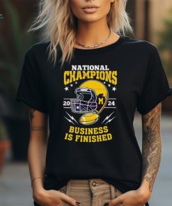 National Champion Business Is Finished Helmet Football 2024 shirt, hoodie, sweater, long sleeve and tank top National Champion Business Is Finished Helmet Football 2024 shirt