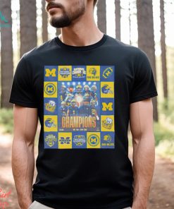 National Champions 2023 Michigan Wolverines 34 – 13 Washington Huskies t shirt