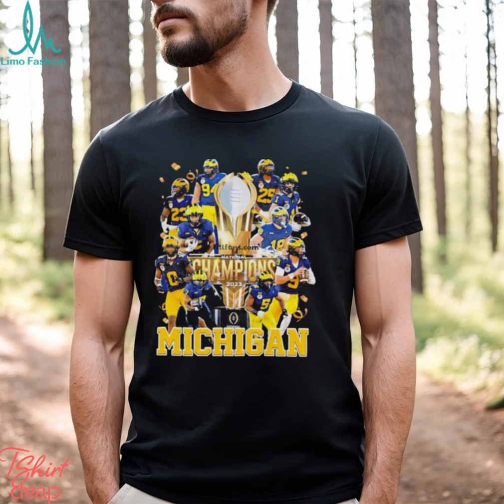 National Champions 2023 Michigan Wolverines Trophy shirt National Champions 2023 Michigan Wolverines Trophy shirt