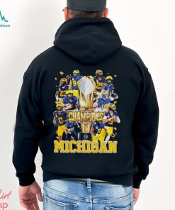 National Champions 2023 Michigan Wolverines Trophy shirt