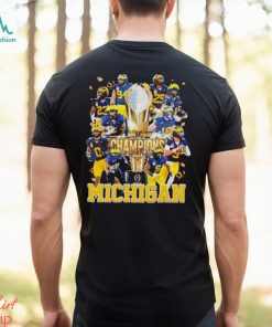 National Champions 2023 Michigan Wolverines Trophy shirt
