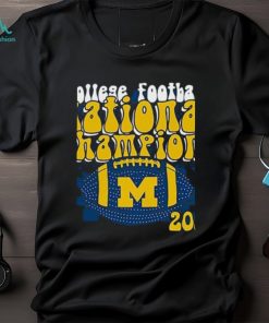 National Champions Groovy 2023 Michigan Wolverines Shirt