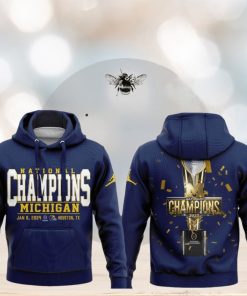 National Champions Michigan Jan 8 , 2024 Houston hoodie