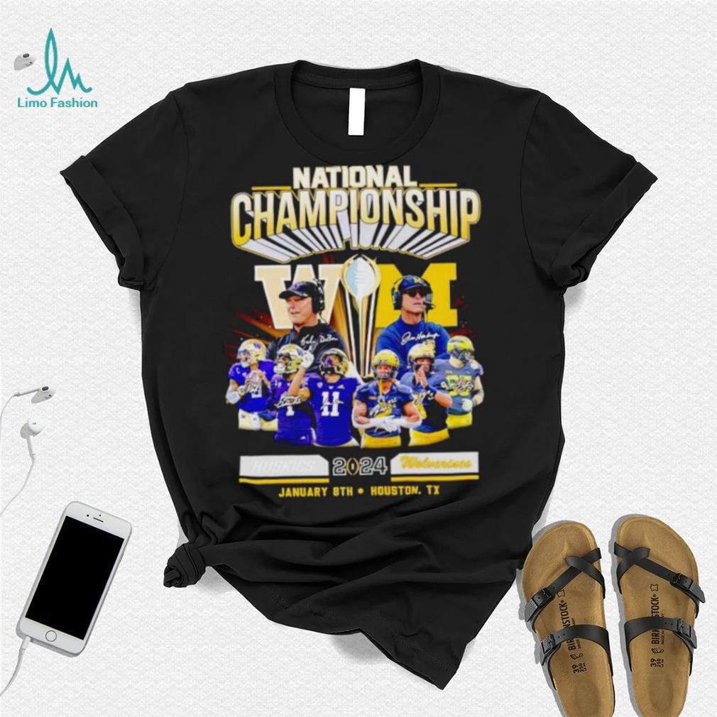 National Championship Huskies 2024 Wolverines shirt National Championship Huskies 2024 Wolverines shirt