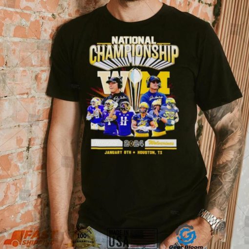 National Championship Huskies 2024 Wolverines shirt