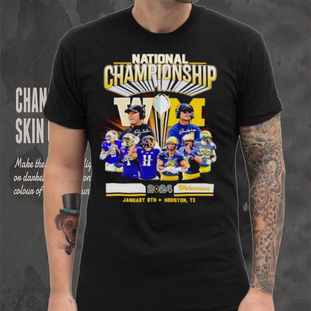 National Championship Huskies 2024 Wolverines shirt National Championship Huskies 2024 Wolverines shirt