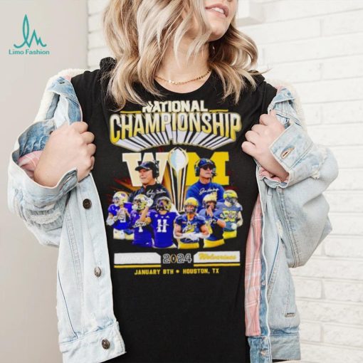 National Championship Huskies 2024 Wolverines shirt